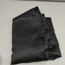 Bedsure Satin Pillowcase for Hair and Skin Queen - Black Silky Pillowcase 2 Pack with Envelope Closure, Similar to Silk Pillow Cases, Gifts for Women Men, 20x30 Inches, 2 Pcs