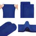 Zando Kids Soccer Baseball Football Softball Socks Cotton Girls Knee High Socks Uniform Socks for Boys Girls 3-12 years (Pink, M)