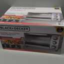 Black+Decker 4 Slice Toaster Oven - Stainless Steel