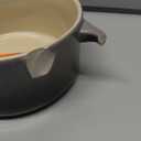 Le Creuset Stoneware Mini Round Cocotte, 14 oz., Oyster