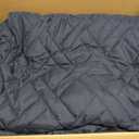 HORIMOTE HOME Quilt Set Queen Size Navy Blue, Classic Geometric Diamond Stitched Pattern, Ultra Soft Microfiber Lightweight Bedding Bedspread Coverlet for All Season with 1 Quilt 2 Pillow Shams, Full/Queen