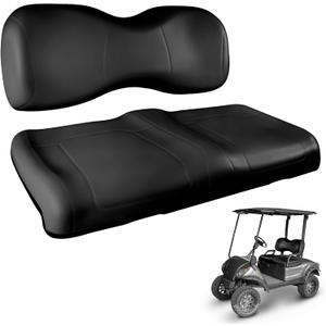 NOKINS Golf Cart Front Seat Cushion kit for Yamaha G29/Drive 2007-2016(Black)