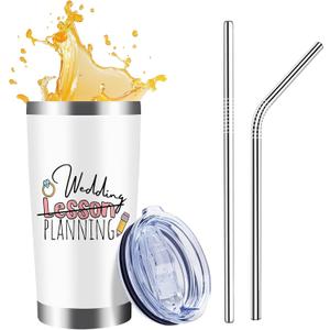 Teacher Tumbler, 20 Oz, Stainless Steel, Insulated,-A great teacher appreciation gifts-end of school year gifts for teacher from students (lesson planning Tumbler)