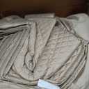 BIOWEAVES 100% Organic Cotton Quilt Twin Size - Diamond Stitched Quilted Bedspreads - All Season Oversized Coverlet Set - GOTS Certified Bedding Set | 1 Quilt & 1 Pillow Sham