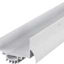 M-D Building Products 06403 36 in. White Aluminum U-Shape Screw-on Under Door Seal