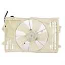 PartsFlow Radiator Cooling Fan Assembly for 2003 2004 Pontiac Vibe for 2003 2004 2005 2006 2007 2008 Toyota Corolla/Matrix 620-546
