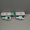 2Pcs Light Bulb Security Camera 2.4GHz & 5G WiFi Outdoor, 1080P E27 Light Socket Security Camera, Indoor 360 Home Security Cameras, Full Color Day and Night, Smart Motion Detection (2PCS, Support 5G)