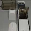 SupMaKin Upgrade Safe Mandoline Slicer, Multi Vegetable Chopper, Potato Slicer, Vegetables Slicer Onion Chopper Fry Cutter, Kitchen Chopping Artifact (GrayWhite)