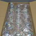 30 PCS Iridescent Ornaments Balls,2.36 Inch Clear Christmas Rainbow Ball,Plastic Hanging Bubble Ornaments Balls for Christmas Tree,Party,Home Decor