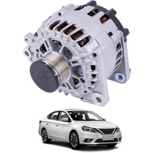 Alternator for Nissan Altima Sentra 2007 2008 2009 2010 2011 2012 for Rogue 2011 2012 2013for Rogue Select 2014 2015 Alternator Replacement 11258,11458,400-40102,23100-JA02A, 23100-JA04A Alternator for Nissan Altima Sentra 2007 2008 2009 2010 2011 2012 for Rogue 2011 2012 2013for Rogue Select 2014 2015 Alternator Replacement 11258,11458,400-40102,23100-JA02A, 23100-JA04A
