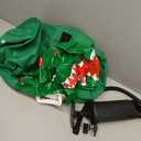 QPAU Inflatable Bouncy Dinosaur Toys 2 PCS with Hand Pump, Heavy Duty Giant Bouncy Pal, 220lbs Load Capacity, Ride On Bouncy Animal Hopper Toy, Indoor Outdoor Bouncers for Kids Girls Boys Ages 5+