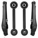 Rear Upper Lateral & Lower Control Arms + Lower Rearward Lateral Toe Arms Fit for Jeep Compass Patriot 2007-2017, Fit for Dodge Caliber 2007-2012 (without Off-Road Package) - 6pc Set