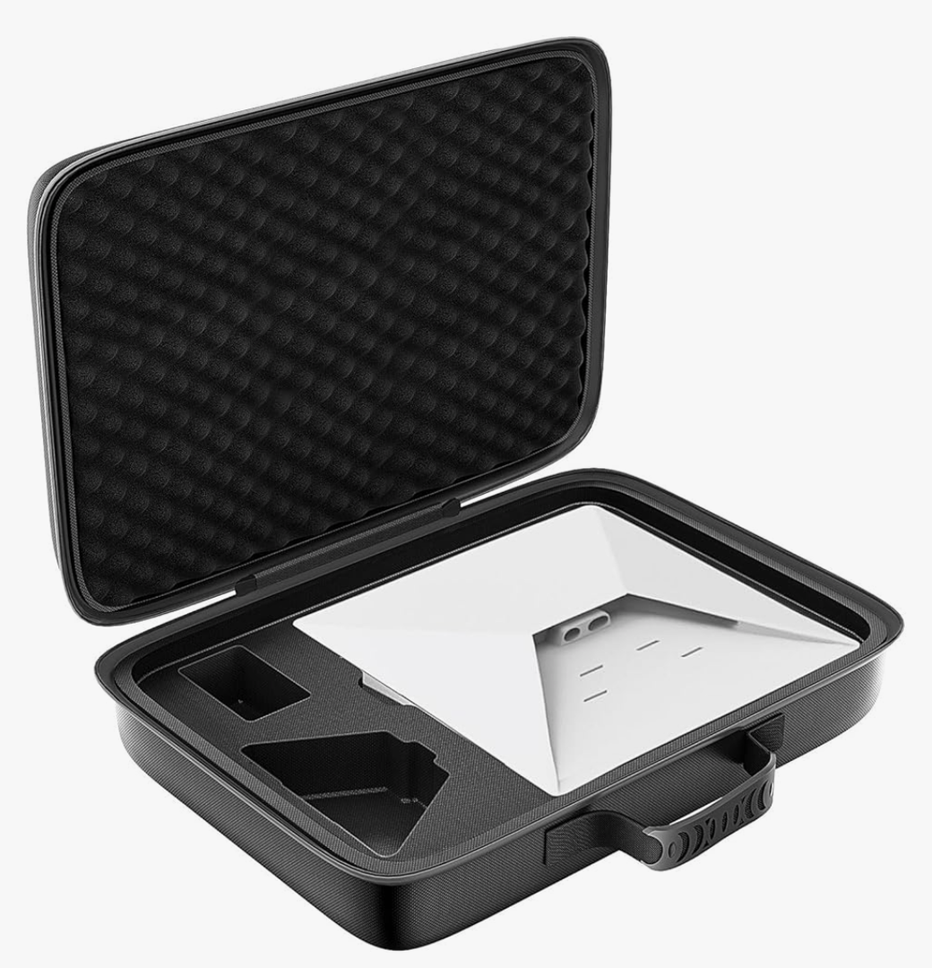 Starlink Mini Outdoor Carrying Case,Starlink Mini Master Disk & Accessories Storage Case,Hard Shell Portable Storage Case with Anti-Collision Foam Inside,Easy to Travel and Carry