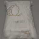 Tosleo Halloween Throw Pillow Covers 12x20 inch Set of 2 White Sequin Embroidery Pumpkins Pillow Cases Thanksgiving Home Party Pumpkin Fall Decor Plush Pillowcases Cushion Covers