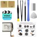 Battery Replacement,  with Installation Instruction & Repair Tools