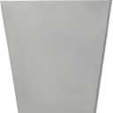 Nearly Natural 15in. Classic Square Metal Planter (White)