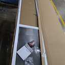 PetSafe Sliding Glass Pet Door - No-Cut DIY Install Doggy Door for Renters - Aluminum Frame - Adjustable Height 75 7/8" to 80 11/16" - Ideal for Extra Large Dogs Up to 220 lb - White