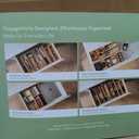 keechee Carbonized Bamboo Kitchen Drawer Organizer, 10 Slots Expandable Silverware Organizer, Utensil Holder & Cutlery Tray, 2.2" Deep for Extra Capacity, Non-Slip Feet Included