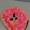 Grand Line Donut Inflatable Collar for Dogs and Cats, Soft Recovery Dog Cone After Surgery, Protective Pet Neck Cone for Small, Medium, Large Dogs, Not Block Vision (Pink, M)