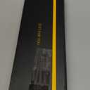 Love-KANKEI Corner Shelf Wall Mount of 3 Tier Rustic Wood Floating Shelves for Bedroom Living Room Bathroom Kitchen Office and More Carbonized Black