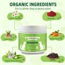 Calming Chews for Dogs - Natural Melatonin Pet Supplement Support Anxiety Relief Sleep Aid & Relaxation for Thunderstorms, Fireworks and Separation Vet Approved Soft Treats, Chicken Flavor 100 Chews, Expiration Date 08/02/2024 