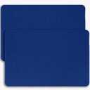 Hargiis Non-Slip Bathtub Mat, 2 Pack Anti Slip Shower Mat, Fast Drying Bathtub Mats, Foot Scrubber Mat, Anti Slip Mat for Tub, Floor, Bathroom, Kitchen, Home, Hotel (Navy Blue 24"16"+24"16")