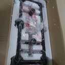 Livex Lighting 41066-07 Linear Chandelier, Bulbs Not Included (Black)