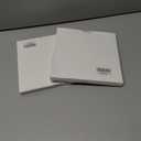 2 x 39 Inch Wall Cord Hider Self-Adhesive Flexible for TV Home Audio RG6 Coaxial Cable, PVC Cable Concealer for Home and Office, Cover Cable Raceways, White (1 M)