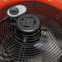 Maxx Air 16" High Velocity Turbo Fan with Pivoting Head - Efficient Air Circulation, High-Velocity Drum Fan Ideal for Home, Garage, or Workshop Use, Durable Construction, Easy Assembly