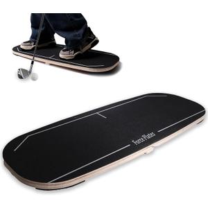 Golf Pressure Balance Board, Weight Shift Swing Trainer for Indoor & Outdoor Practice, Golf Training Aid to Improve Swing Tempo, Power, and Consistency