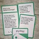 Pilgrim Soul Clever Girl Conversation Cards, Thought-Provoking Questions for Insightful Dialogue. A Party Game and Ice Breaker Game for All Adults, with 150 prompts.