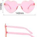 MYSXN Heart Sunglasses,Valentines Day Gifts for Kids Classroom, Valentine Exchange Gifts,Valentines Day Accessories (24)