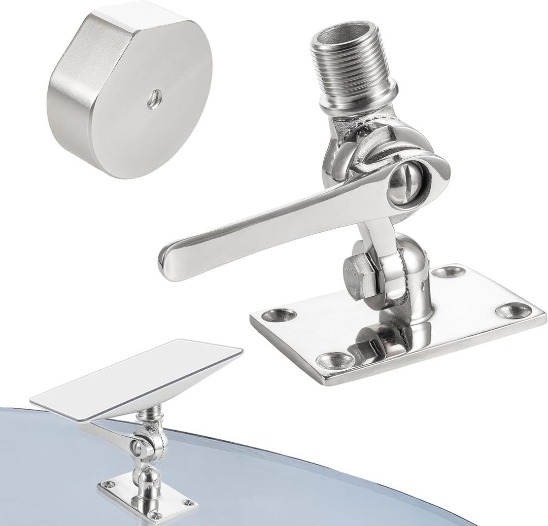 Heavy Duty High Strength Stainless Steel Marine-Grade Adjustable Fixed Mount for 2024 Version Starlink Mini Antenna, Specialized Perfect for Installation on Boats, Yachts, Sailboats, Eifagur