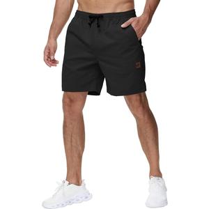 Yundobop Men's Casual 7 Inch Shorts Twill Drawstring Summer Beach Stretch Golf Shorts with Zipper Pockets Size L