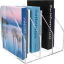 Acrylic Paper Tray Stackable Letter Organizers, Clear Paper Desk Organizer, 3-Tier, Desk A4 File Holder for Office Document Desktop File