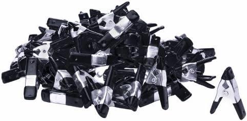 100 pc. Mini Metal Spring Clamps
