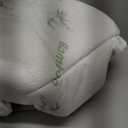 Ultra Soft Queen Size Mattress Topper - Viscose Made from Bamboo Pillow Top Mattress Pad for Back Pain Relief - Naturally Cooling for Hot Sleepers, Green