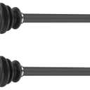 Front CV Axle Shaft for Polaris Ranger 4X4 500 (must use CV joint on innner shaft) 2004-2007, Ranger 700 / XP 700 4x4 2005-2007, Ranger 700 6x6 2006 2007, Left & Right Axle for 1332423-1 Pair