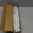 ALLZONE Tension Shower Curtain Rods No Drilling, 29 to 85 Inch, Spring Tension Curtain Rods for Windows, Adjustable Shower Rod for Bathroom, Heavy Duty Tension Rods Fits Various Wall Types, White