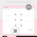 Filofax Calendar Diary Refill, Personal/Compact Size, Week-to-View, Confetti Minimal Diary Pack, Multilingual: Five Languages, 2025 (C68491-25)