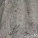 Machine Washable Rugs Nursery Rug 5x7 Cute Girl Non Slip Low Pile Water Repellent Soft Print Pattern for Bedroom Indoor Decor Kids Playroom Pink