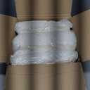 Trlyc 30 Pcs Spandex Chair Covers for Dining Chairs Stretch Polyester Dining Chairs Slipcovers for Wedding Party Decor Banquet Flat-Front Chair Cover (Ivory)