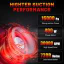 Cordless Vacuum Compatible with Milwaukee 18V Battery, 5 in 1 Handheld Electric Vacuum with 400W Powerful Motor, 46 CFM Portable Hand Vacuum for Home Pet Hair, Car (NO Battery)