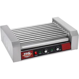 Great Northern Popcorn Hot Dog Roller Machine - Stainless-Steel Cooker with 9 Rollers - Cooks 24 Hot Dogs - Concession Stand Supplies