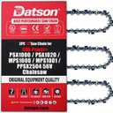 3PC 10" Pole Saw Chain Replacement for EGO PSA1000 / PSA1020 / MPS1000 / MPS1001 / PPSX2504 10-Inch 56V Polesaw