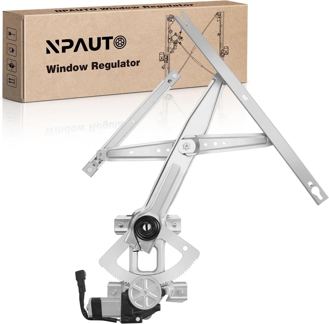 Front Passenger Side Power Window Regulator with Motor fit for Ford F250 F350 F450 F550 Super Duty, F650 F750 2000 2001 2002 2003 2004 2005 2006 2007 2008 2009 2010 2011 2012, Excursion 00-05, Right