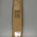 Curtain Rods for Windows 32-96 Inch, 1 Inch Adjustable Black Curtain Rod Set with Brackets, Easy Install