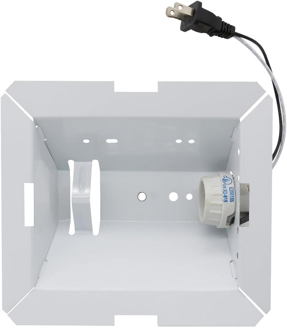 Thaekuns S97014212 Light Reflector with Socket fit for various Broan models