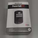 Kwikset Powerbolt 250 10-Button Keypad Matte Black Transitional Electronic Deadbolt Door Lock, Featuring Convenient Keyless Entry, Customizable User Codes and Auto-Locking
