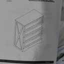 White 4 Drawer Dresser for Bedroom, Tall Bedroom Dresser with Large Drawer & Golden Handles, Wooden Storage Organizer Cabinet Chest of Drawer for Closet, Living Room, Hallway, Children's Room